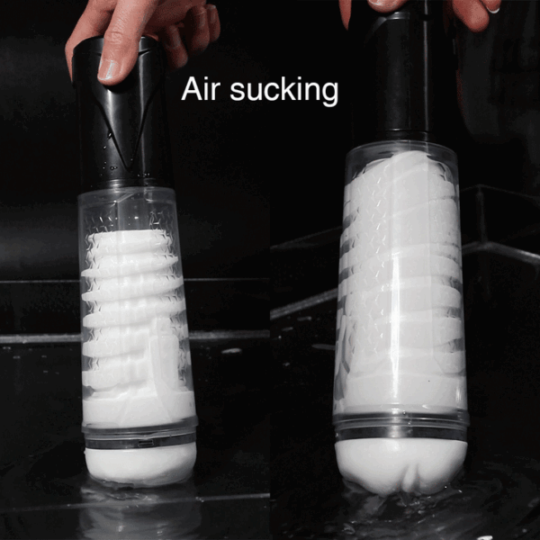 Power Up Suction Pump Masturbating Cup - MB23