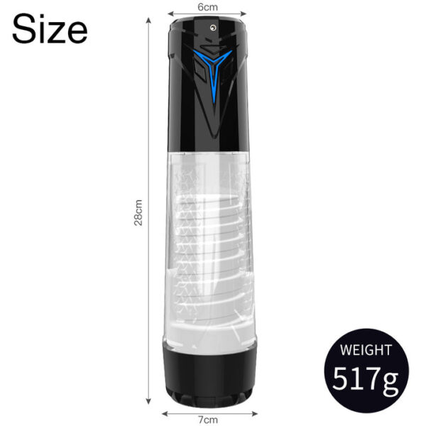 Power Up Suction Pump Masturbating Cup - MB23