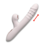 360° Gawli Rotation Sucking Thrusting Dildo Vibrator - DD13
