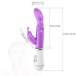 Rabbit Dildo G-Spot Stimulation Vibrator - DD07