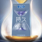 OlO Blue Time Control Condom