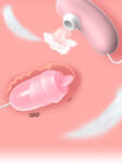 2 in 1 Sucking Vibrator